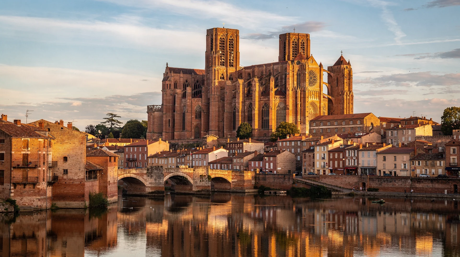 Vue panoramique de Albi
