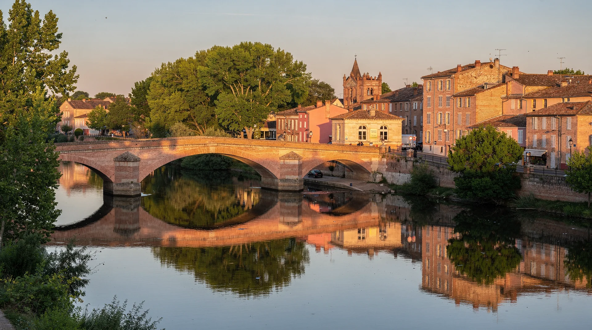 Vue panoramique de Montauban